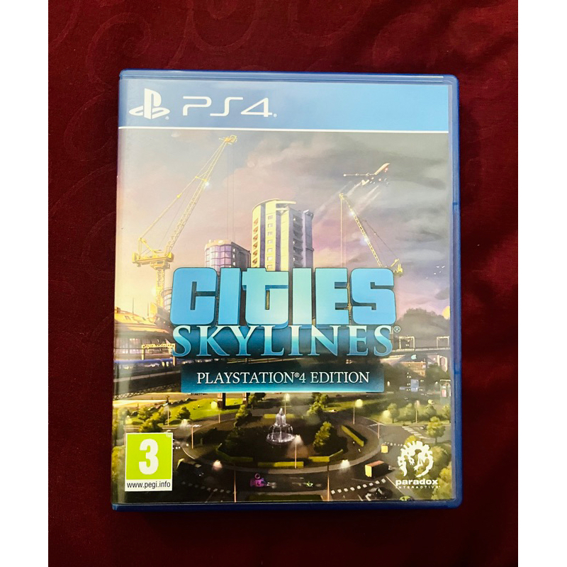 Kaset PS4 CITIES SKYLINES second