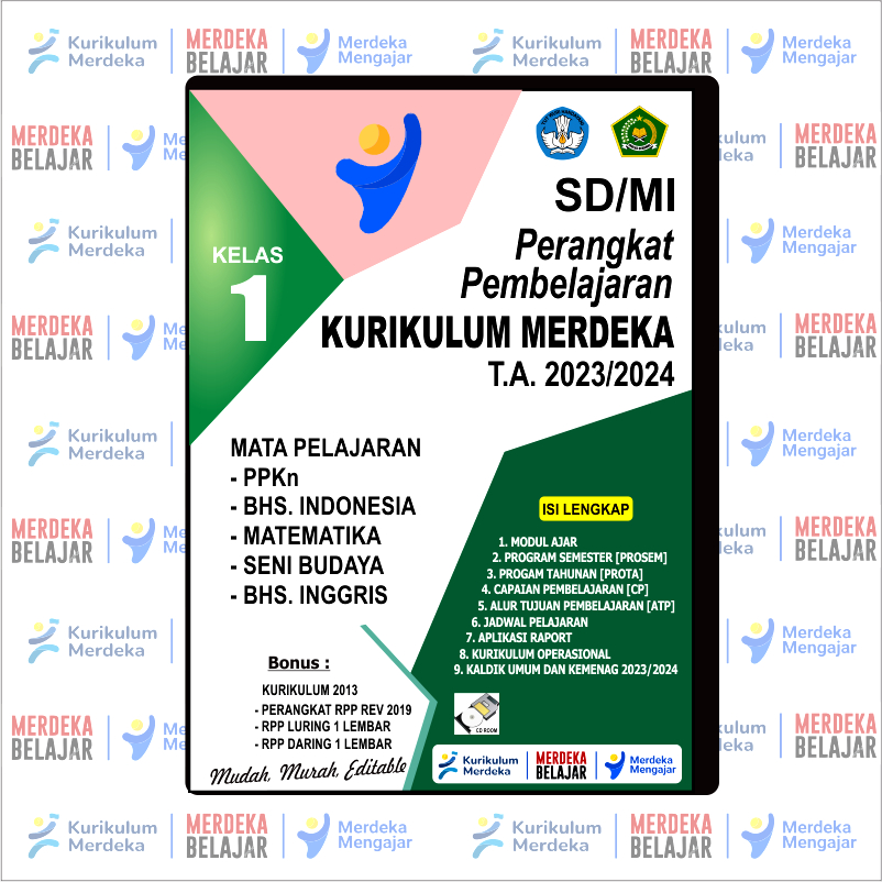 Kelas 1 - Modul Ajar | CD RPP Perangkat Pembelajaran Kurikulum Merdeka