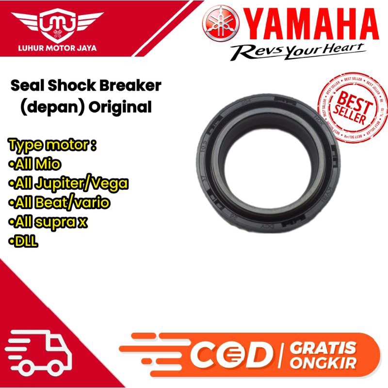 Seal Sil Shock breaker/Oil Seal Shock Breaker Original Depan Matic Mio/vega/jupiter beat