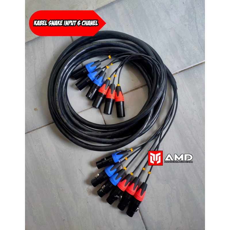 kabel snake 6 chanel makita 15 meter