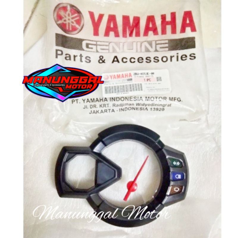 Case Meter Upper, Mika Kaca Speedometer Kilometer Xride X-ride 115 2BU-H353E-00 Original Yamaha
