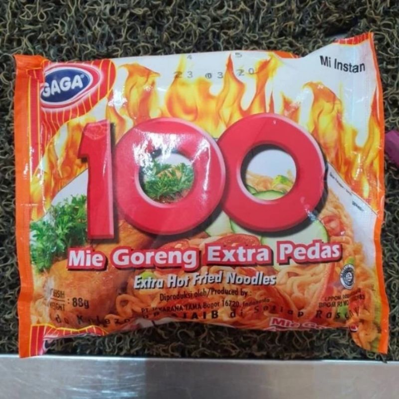 

Gaga Mie 100 harga 1 Karton