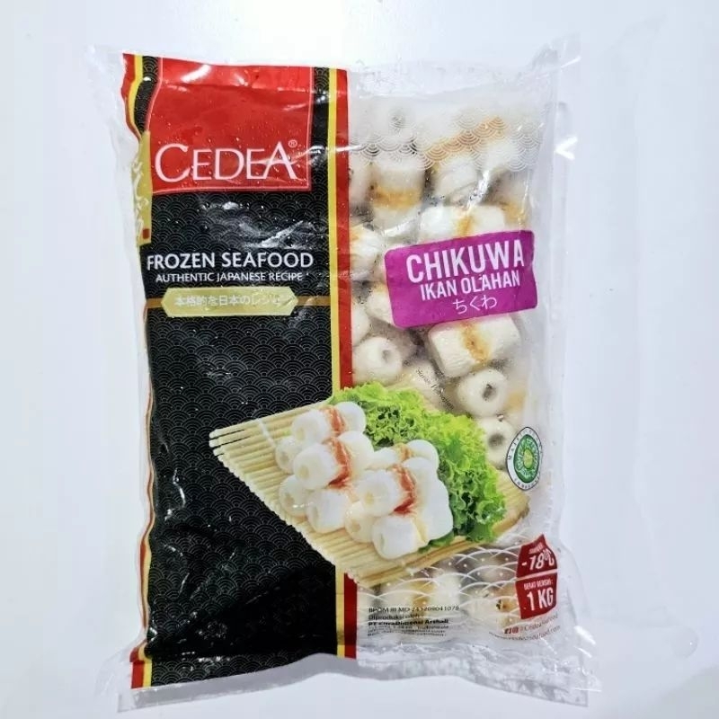 

Cedea Chikuwa Mini 1 Kg Ikan Olahan Frozen Seafood