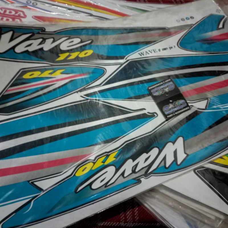 +✅TERMURAH | STRIPING WAVE 100  BAHAN KODAK PAPER THAILAND FOR WAVE 110 WAVE 100 SUPRA X 100 SUPRA F