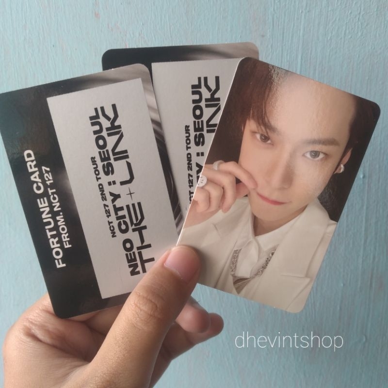 OFFICIAL PHOTOCARD NCT 127 DOYOUNG FORTUNE CARD THE LINK SELCA JIDAT