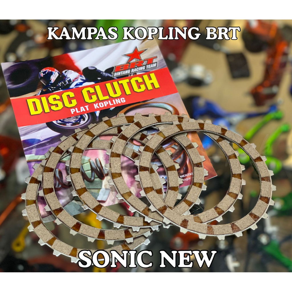 Kampas Kopling Racing BRT Sonic New 150 / Mx King  / R15