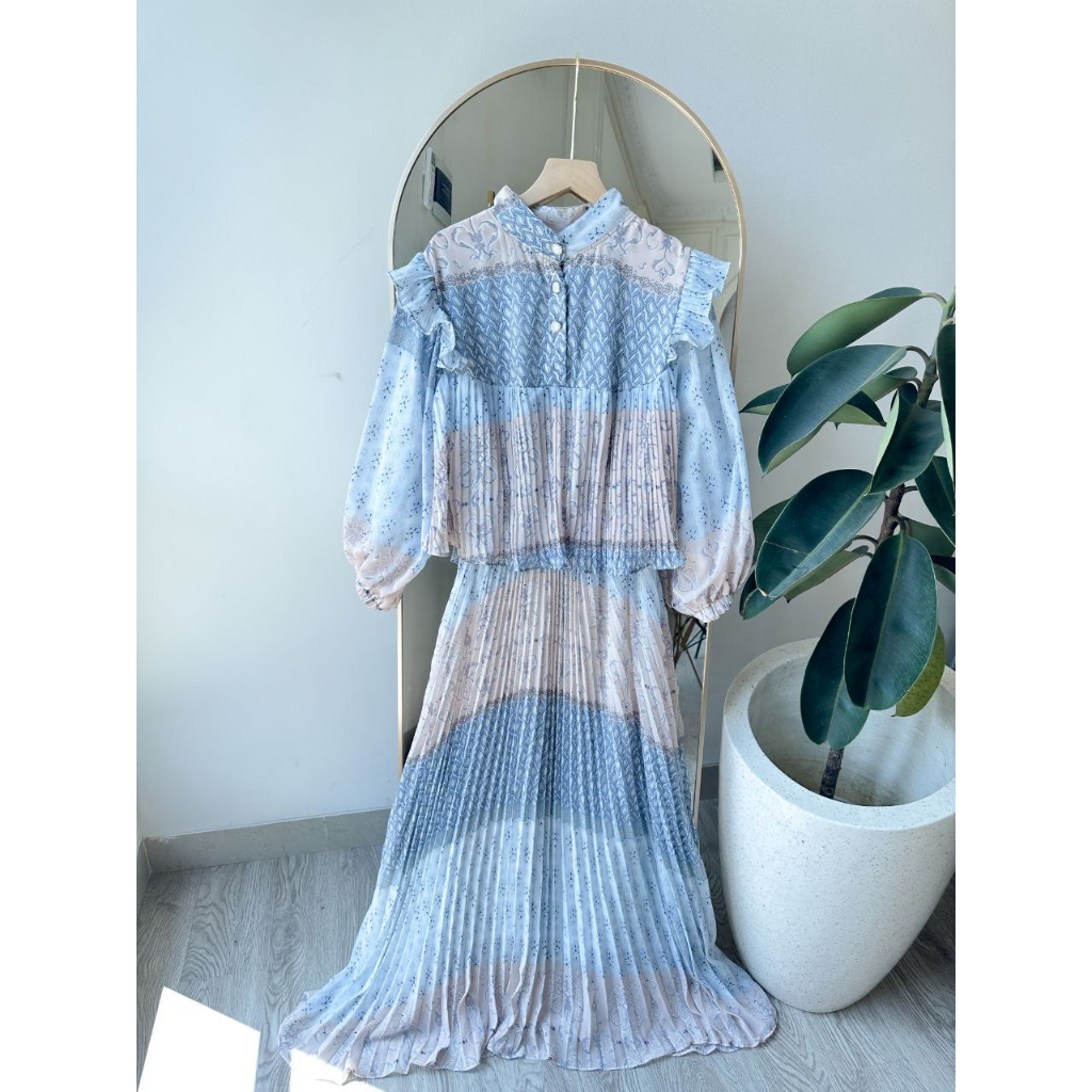 ELFANA MAXI DRESS  muslim pesta kondangan polos hijabers baju gamis A line cantik ootd hijab fashion