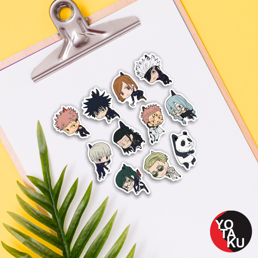 

Stiker Sticker Anime Merchandise Anime Jujutsu Kaisen 1st Season Seri 2 Gojo Megumi YOTAKUSHOP