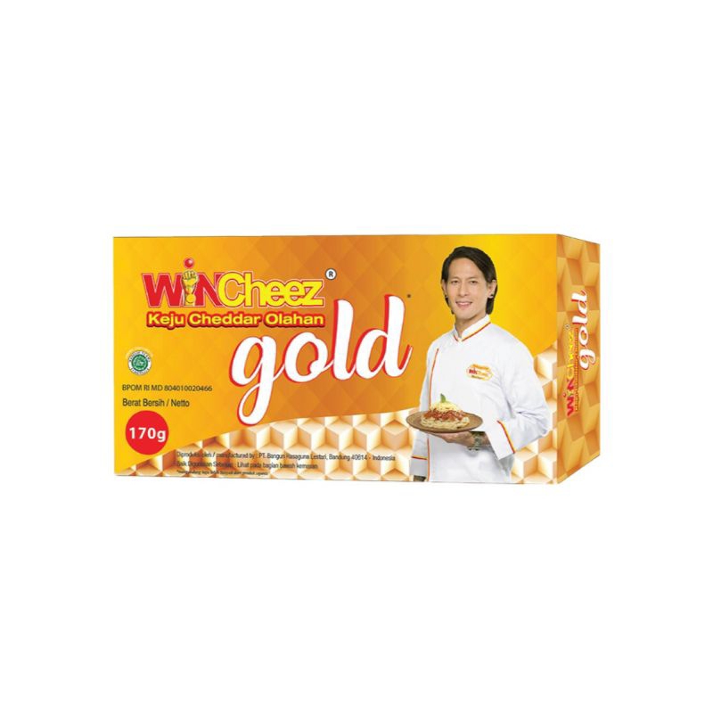 

WinCheez Gold Keju Cheddar Olahan 170gr