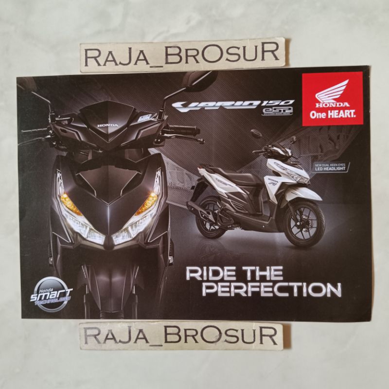 Poster brosur katalog flyer Honda Vario 150 Vario150 ESP 2015