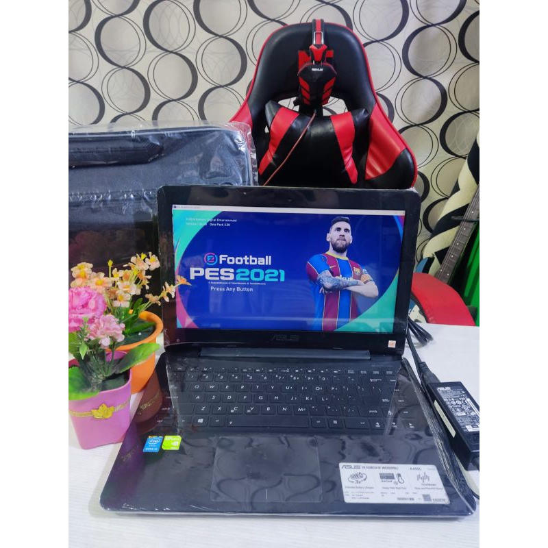 Laptop Design Asus X455LD Core i5 Ram 8gb SSD+HDD Dual Vga Nvidia Siap Pakai