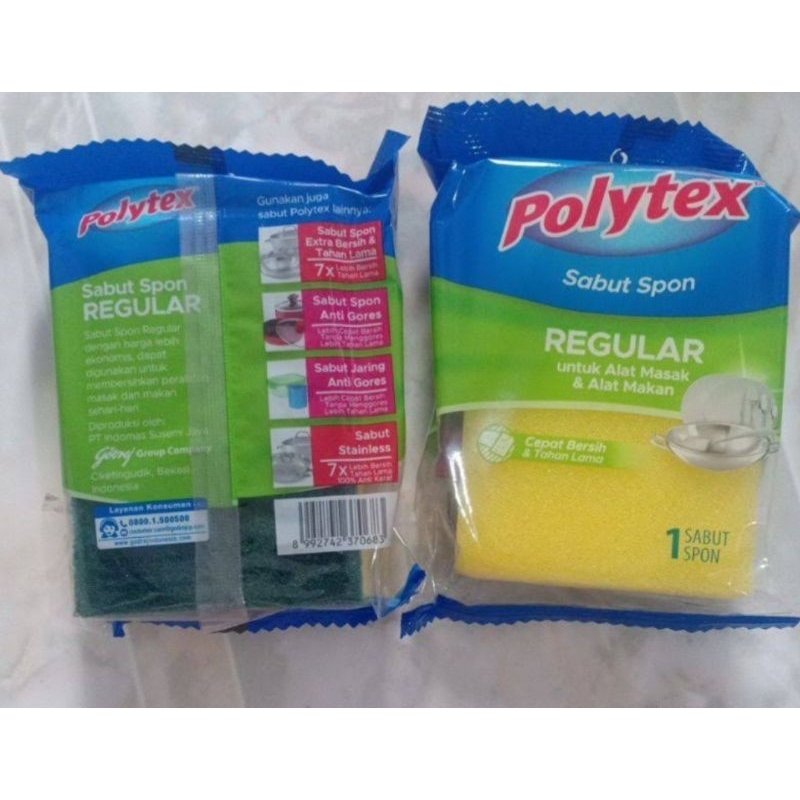 Polytex Spon & kawat cuci piring