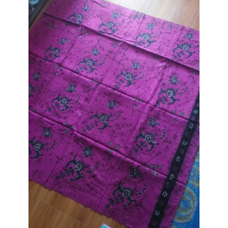 Kain Batik Tulis Bakaran 1 Warna || Kain Batik Tulis Pati || Batik Tulis
