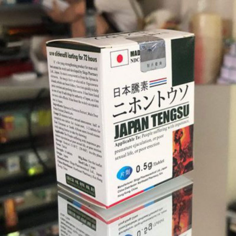 JAPAN TENGSU ORIGINAL OBAT KUAT PERKASA PIL BIRU TAHAN LAMA