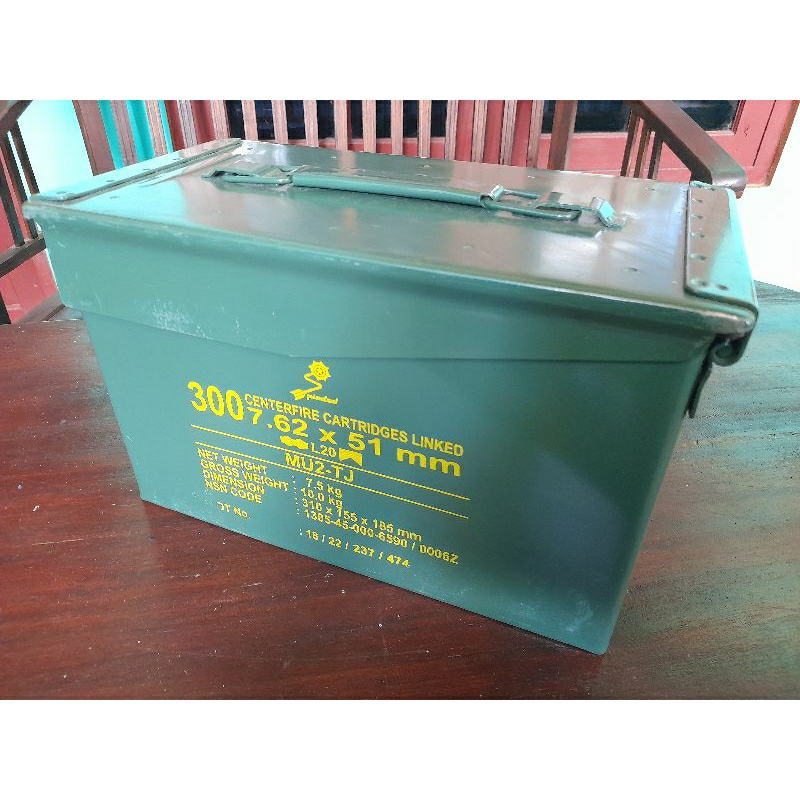 Box bekas Peluru Pindad