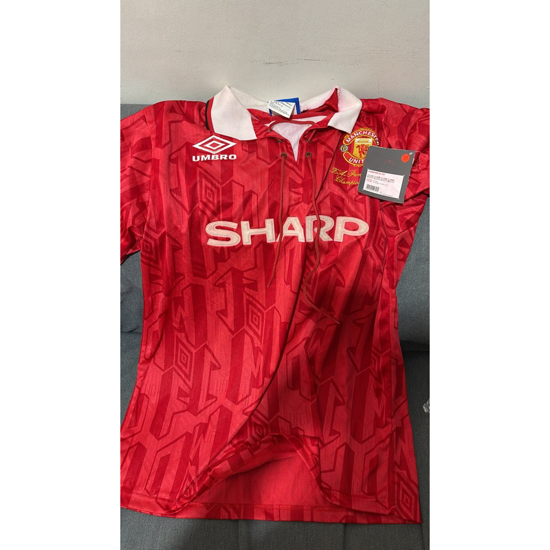 retro obral jersey mu home 92 baju bola mu home 1992