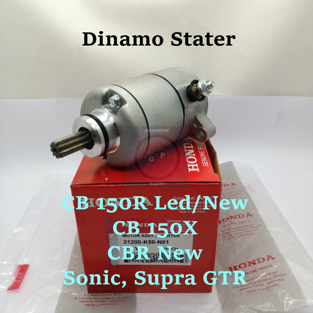 Dinamo Stater K56 CB150R Led CBR150R New CB150X Supra GTR Sonic ori asli original Honda CB CBR 150R 