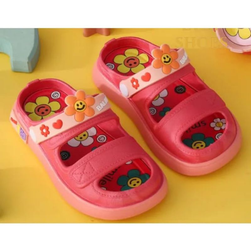 Sandal Anak Perempuan Tali Belakang Sandal Selop Anak Cewek Kekinian Terbaru Sendal Jelly Anak Cewek