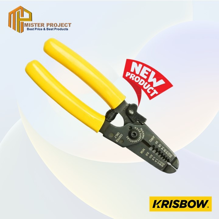 Krisbow Wire Stripper Tang Kupas Kabel