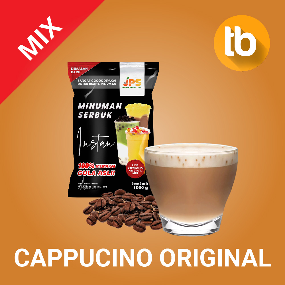 

JPS Bubuk Rasa Cappucino Original / Kopi Kapucino Original Mix (Powder minuman dan makanan) 1kg