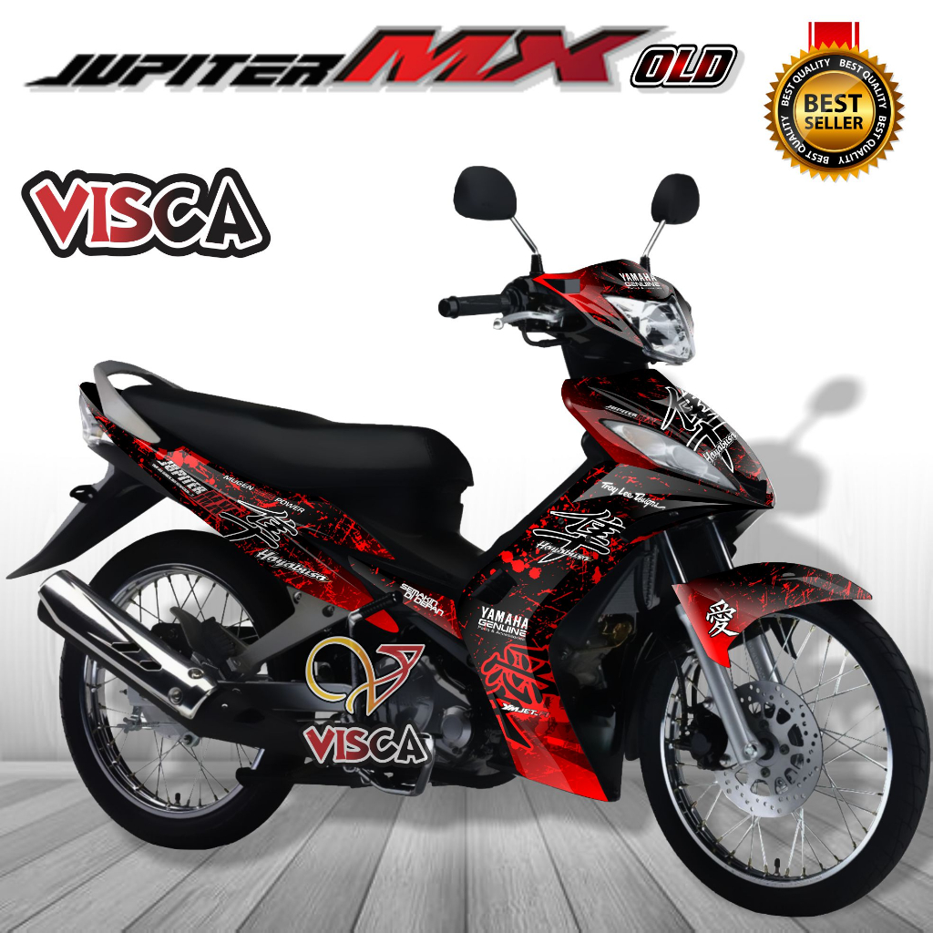 Decal Jupiter Mx Old Full Body Stiker Jupiter Mx Old Variasi Full Body Dekal Jupiter Mx Old Striping