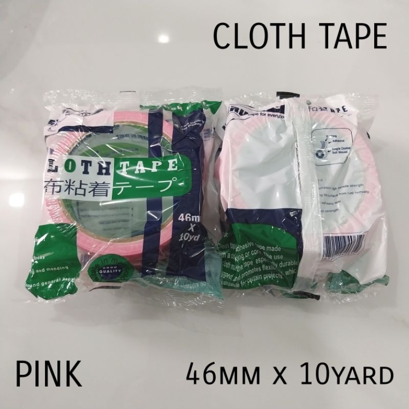 

Cloth Tape Berry 46mm x 10y / Lakban Kain