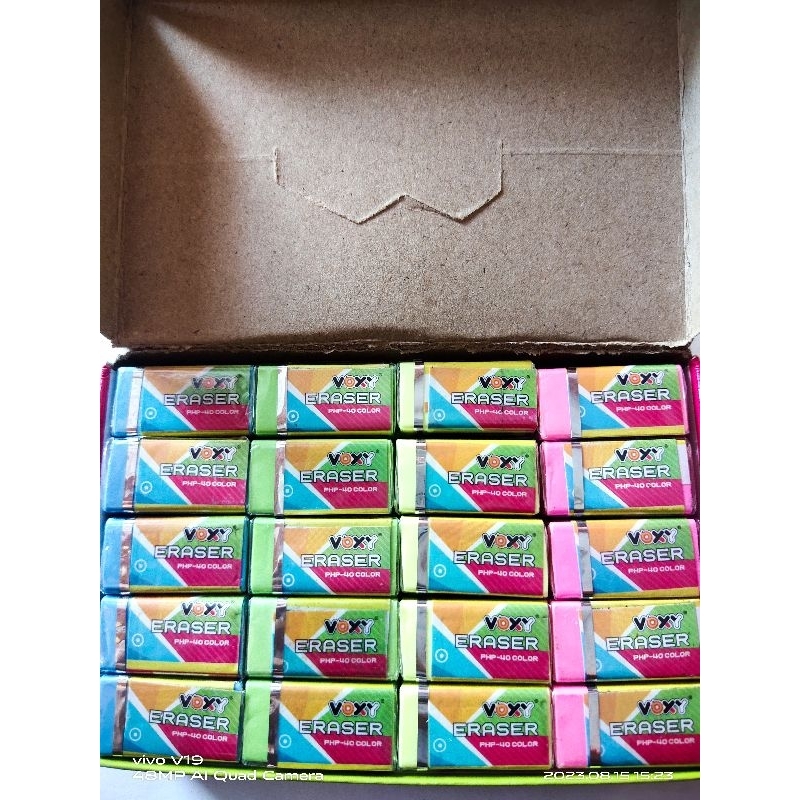 

voxy penghapus kertas 1 pack isi 40 pcs