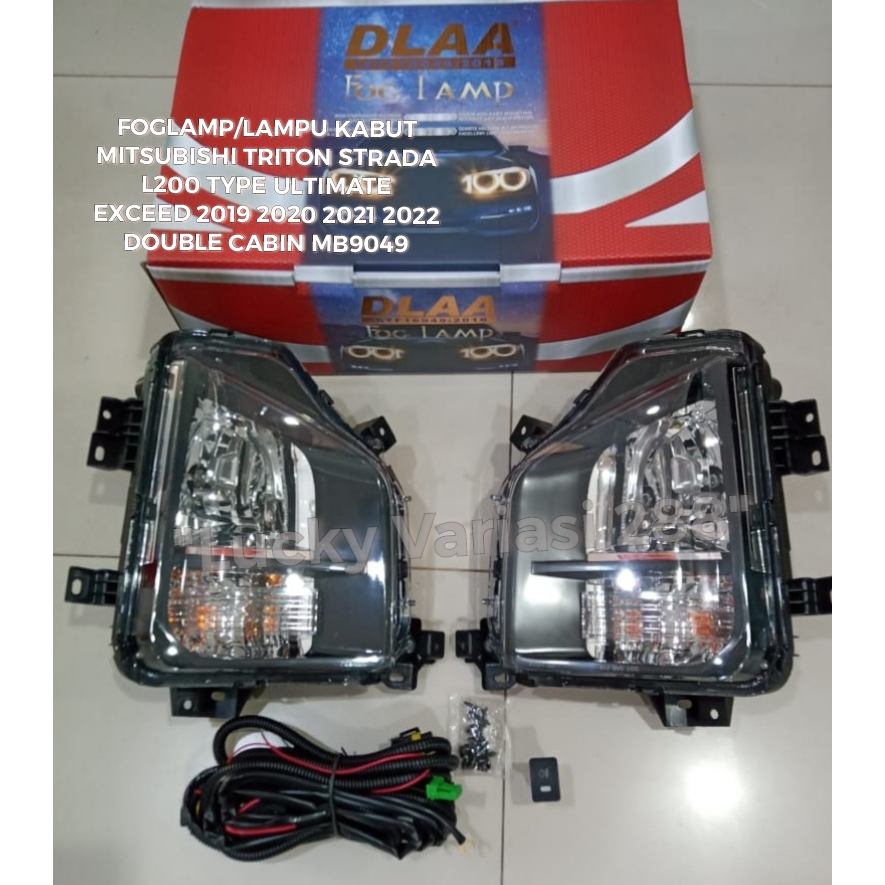 FOGLAMP / LAMPU KABUT MITSUBISHI TRITON DOUBLE KABIN 2019 2020 2021 2022 2023