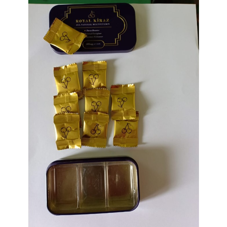 

Eceran Royal Kiraz Candy 7 Pcs | Original Asli