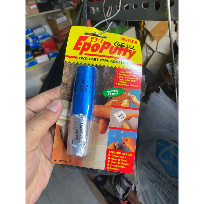 

lem Epo putty ALTECO PORTING 50 gram original 100%