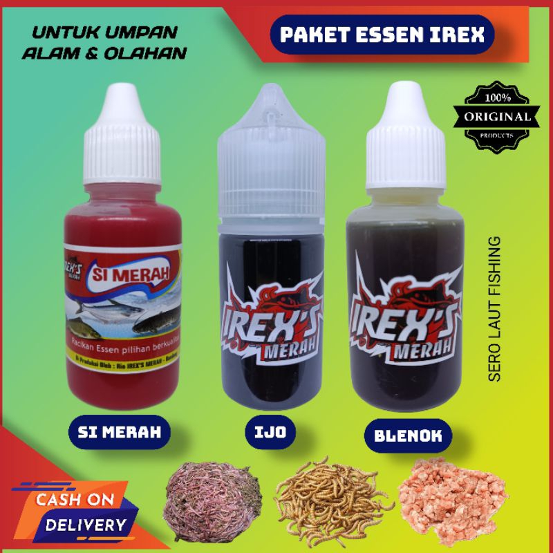 PAKET ESSEN IREX MERAH, IJO & BLENOK