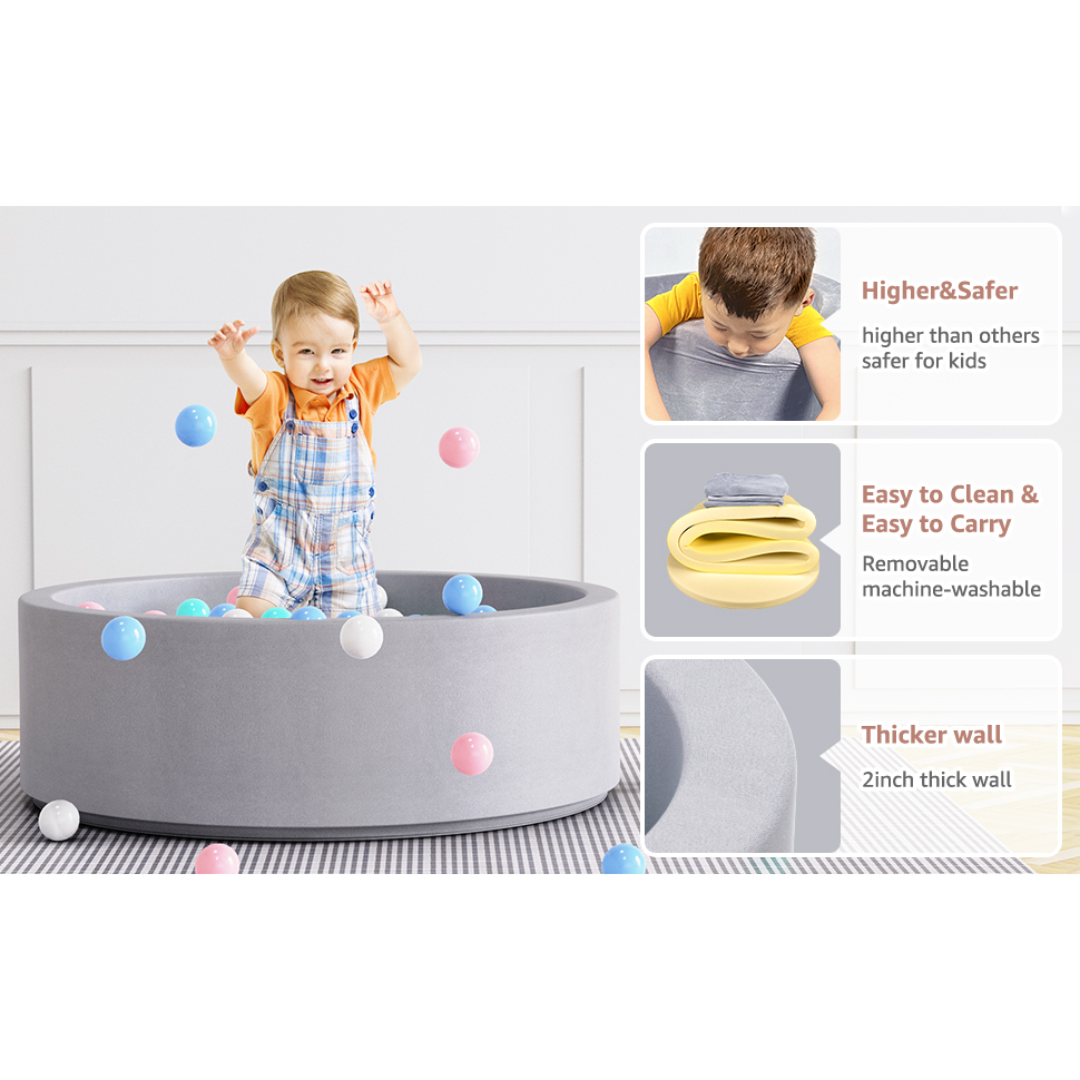 Kolam Bola Lipat Anak Kolam Bola Bayi Kolam Bola Lipat Anak Kolam Bola Mainan Anak Pagar Anak
