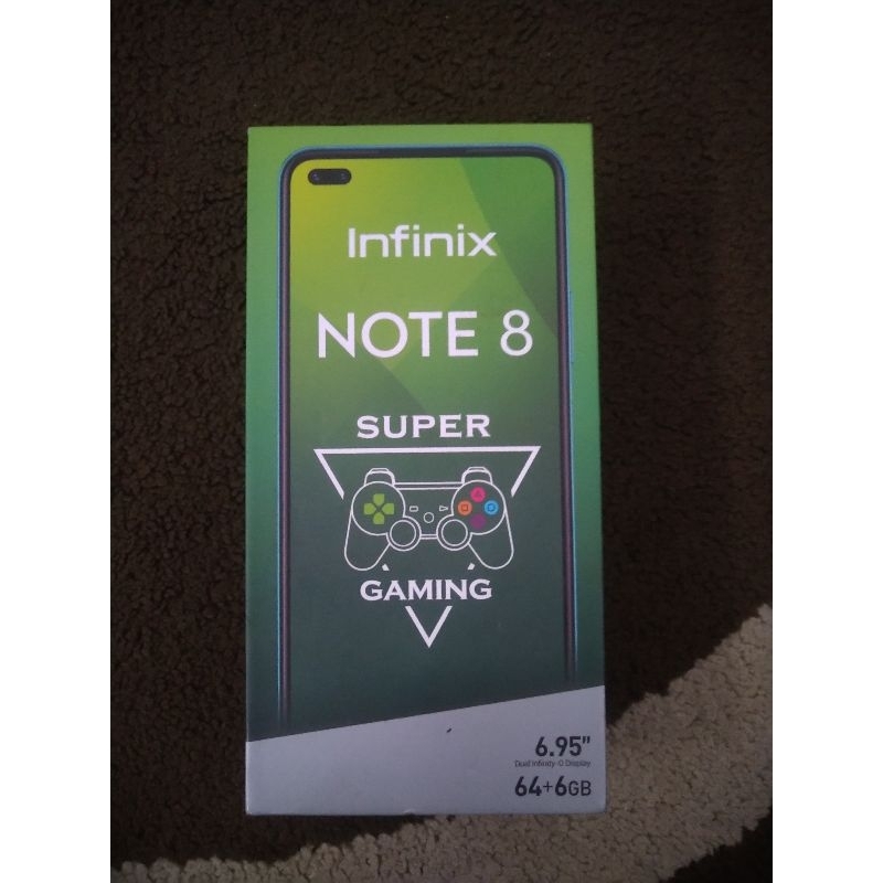 dus box infinix note 8 bekas second original ori