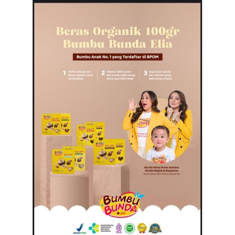 

beras organik bumbu bunda