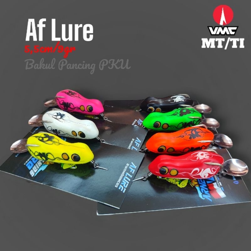 SOFT FROG AF LURE 5,5cm HOOK VMC MT/TI