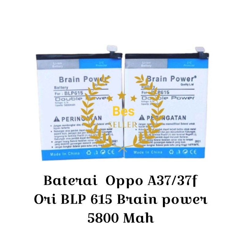 Batre /Baterai  Oppo A37/37f Ori BLP 615  Original