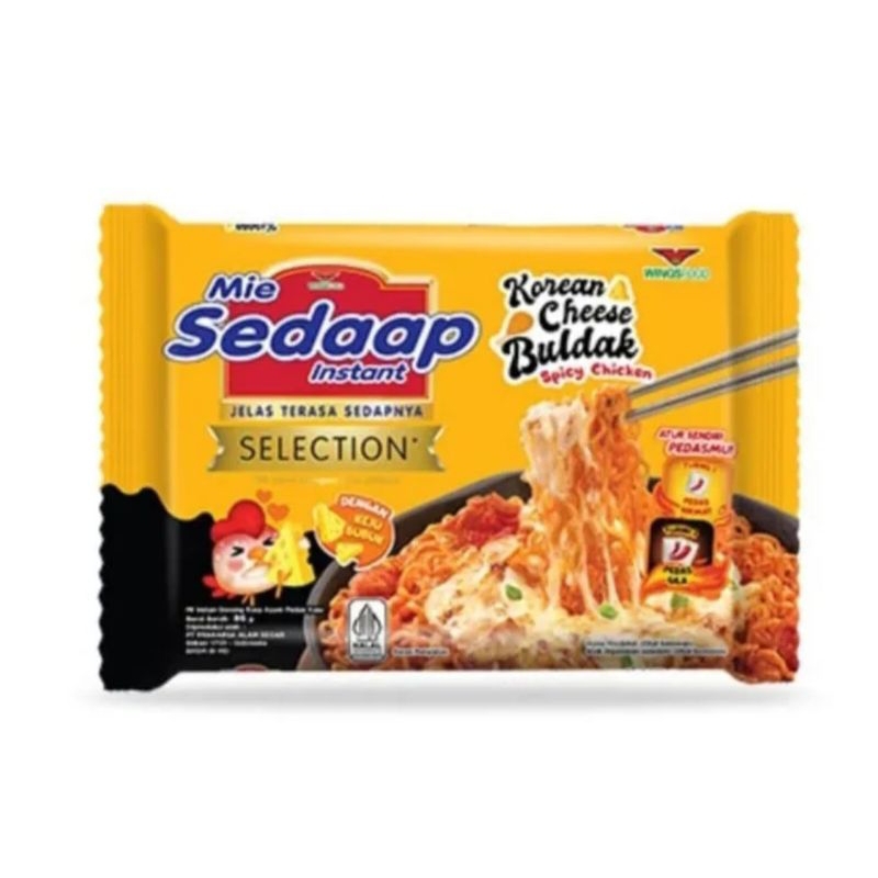 

Sedaap Korean Cheese Buldak 86gram Terlaris