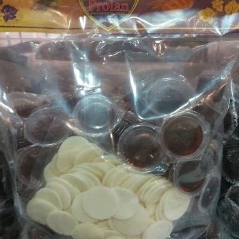 Anggur Perjamuan hosti polos isi 100