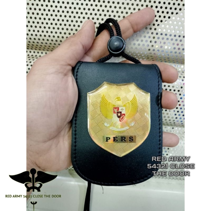 

Tali Lanyard Name Tag Kalung Holder ID Card Logo PERS