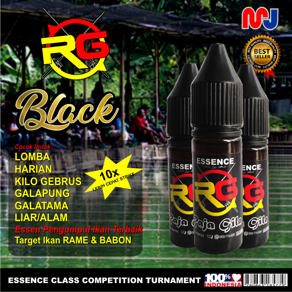 ESSEN RG BLACK MISTIS MANCING ESSEN BENSOL ESSEN JAWARA MANCING ANTI BONCOS
