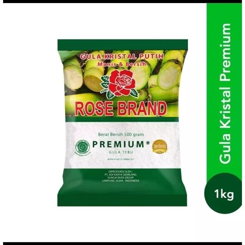 

gula rosebrand hijau atau kuning 1kg