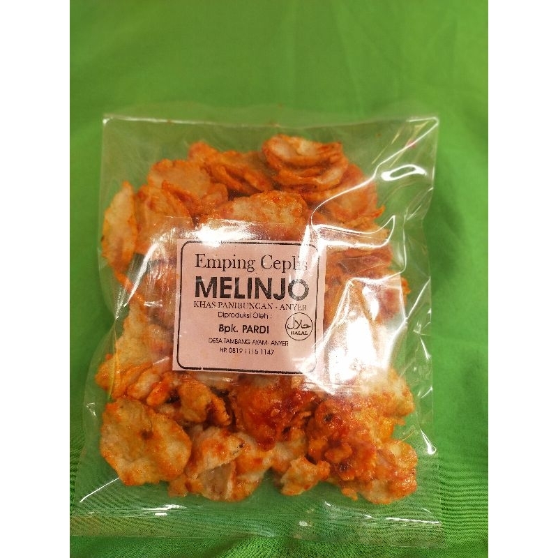 

Emping Ceplis/ Emping Melinjo Balado/ Emping Pak Pardi