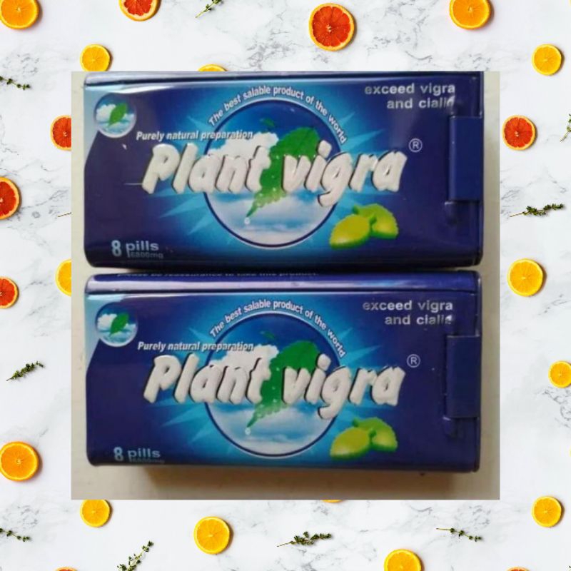 PLANT VIGRA ASLI ORIGINAL ISI 8 BUTIR MENAMBAH STAMINA PRIA OBAT HERBAL VITALITAS TAHAN LAMA KUAT