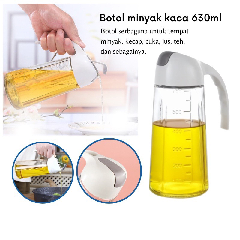 Botol Kaca Minyak Goreng 630ml Botol Minyak Goreng