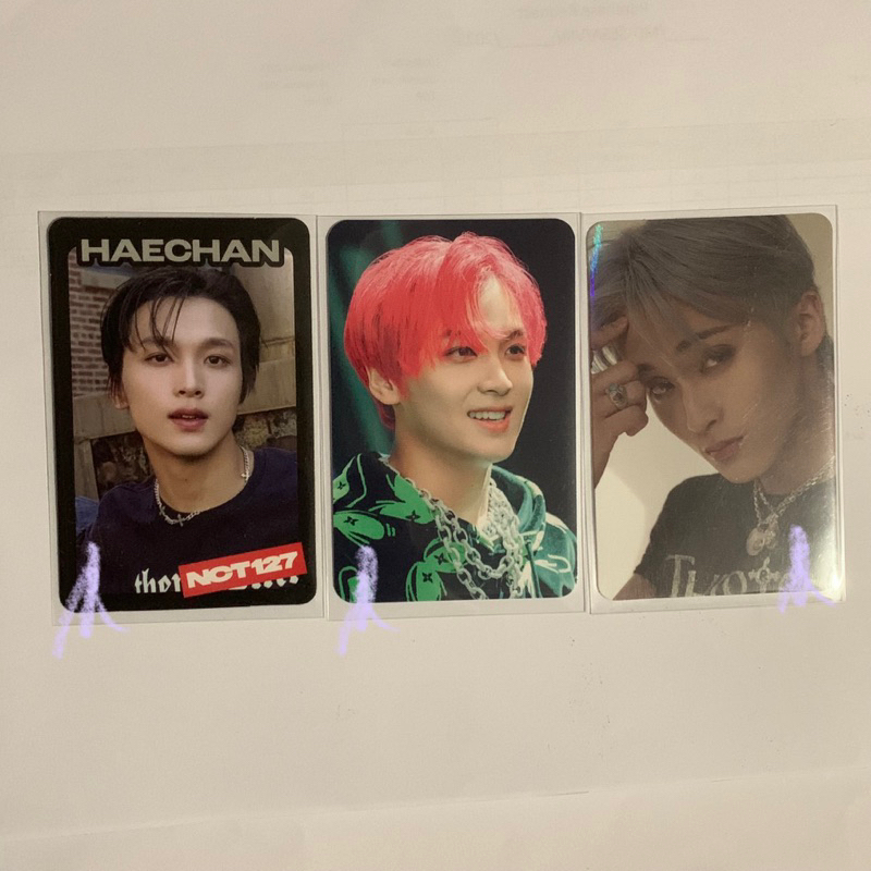 HAECHAN TC AYYO BLACK B VER LUGGAGE DREAMING HOTTRACKS MARK AAB MAHAE