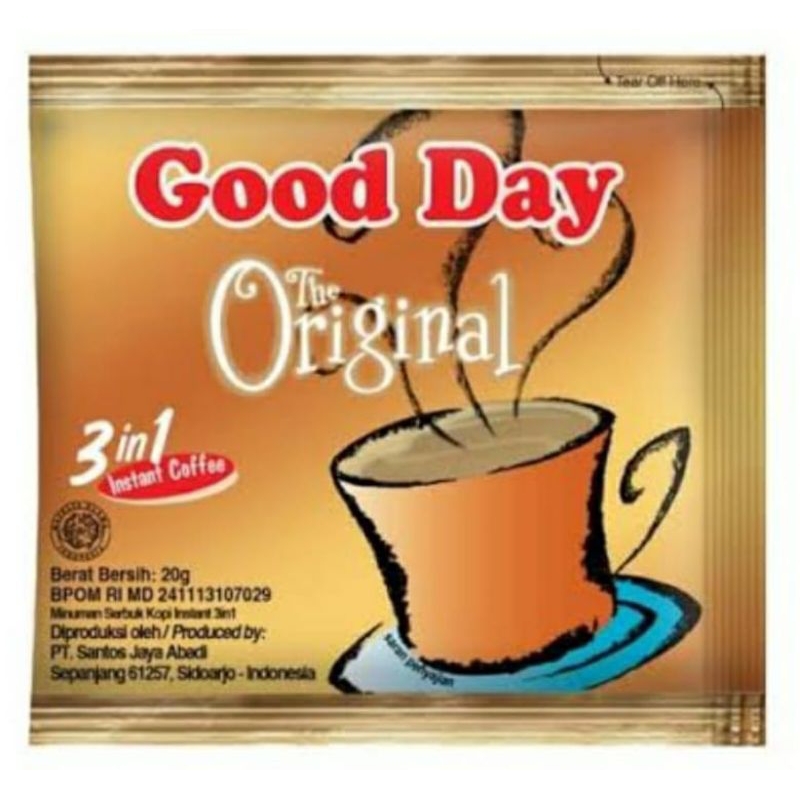 

kopi good day 10pcs @20gr