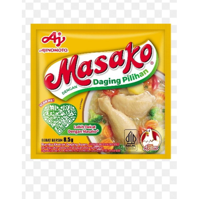 

Masako kaldu ayam 8.5 gr @10 pcs