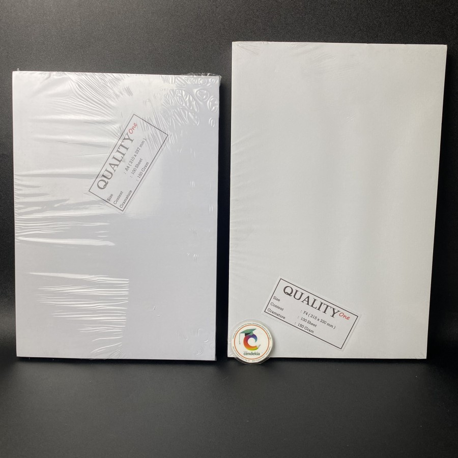 Kertas Cover BC Buffalo Super A4 F4 150 gram Putih