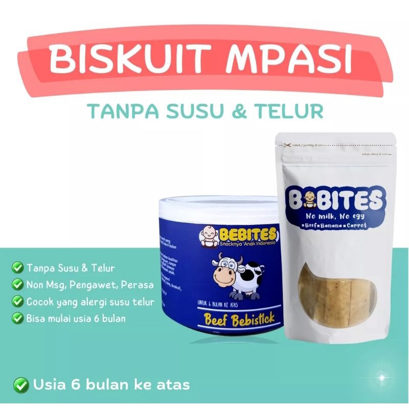 Biskuit Bayi Tanpa Susu untuk Usia 6 Bulan Buat Anak Alergi Susu Sapi, Biskuit MPASI