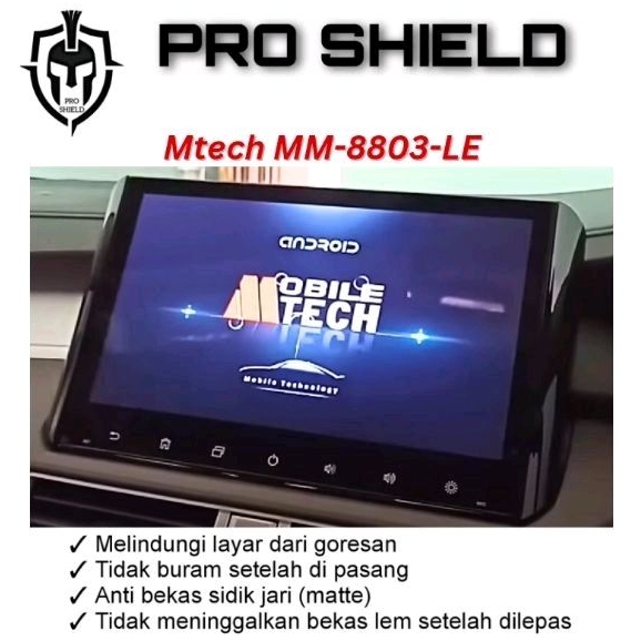 Anti gores head unit android mtech MM8803LE